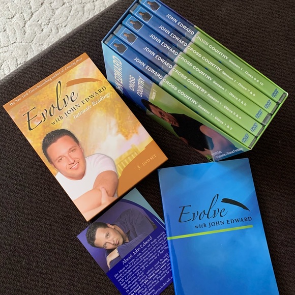 John Edward dvd series with bonus books & cds - Picture 2 of 7